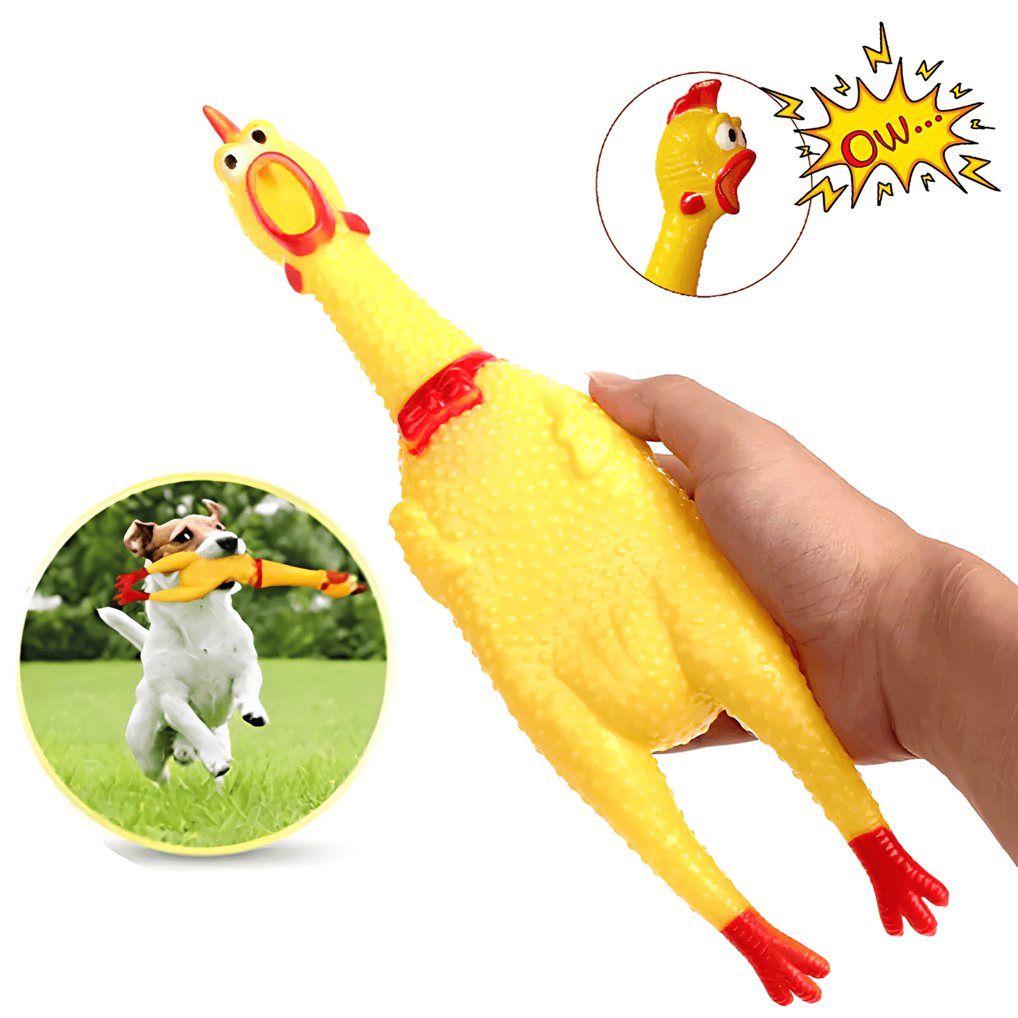 Pet Care Paradise BarkBite Chicken Toy